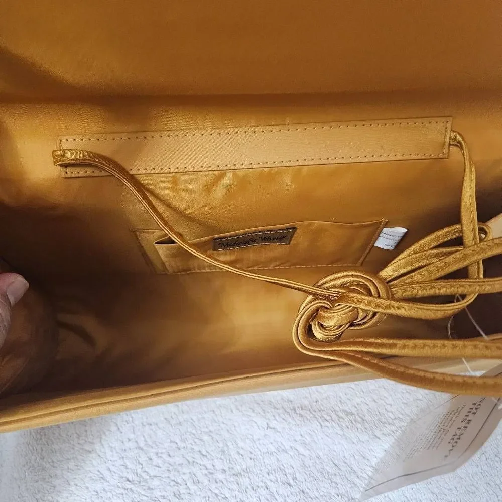 Midnight Velvet formal clutch/crossbody NWT